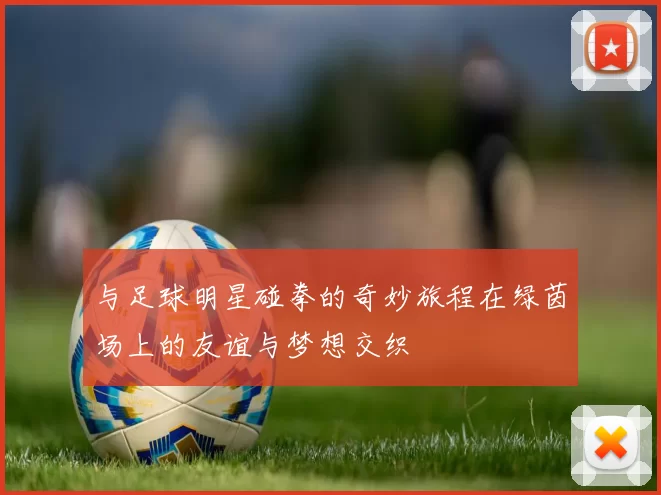 与足球明星碰拳的奇妙旅程在绿茵场上的友谊与梦想交织