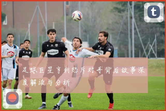 足球巨星亨利怒斥对手背后故事深度解读与分析